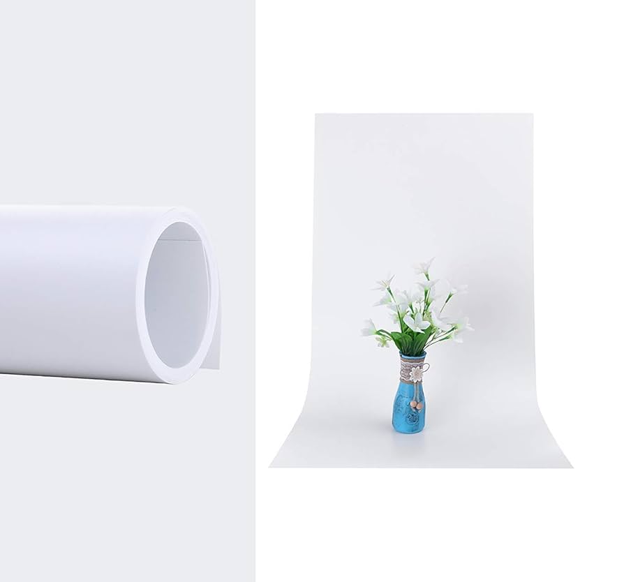 背景紙 Amazon | siawadeky 撮影用 PVC 背景紙 2色セット 無地 バック